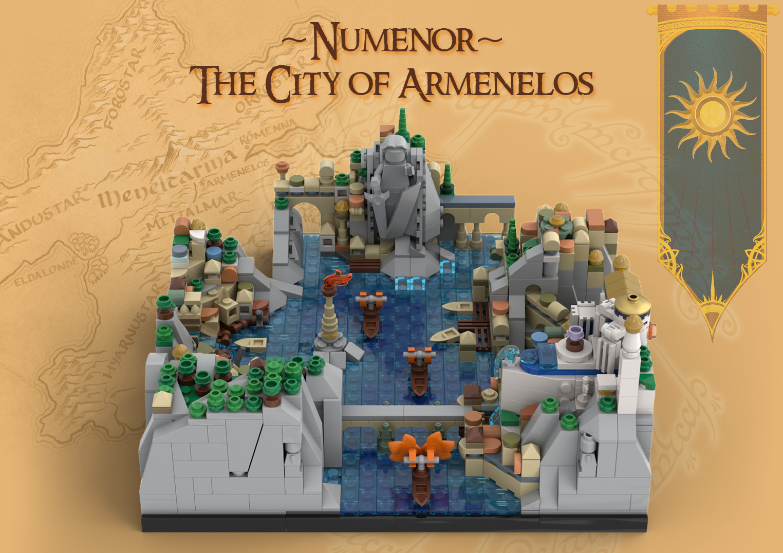 Númenor – The city of Armenelos
