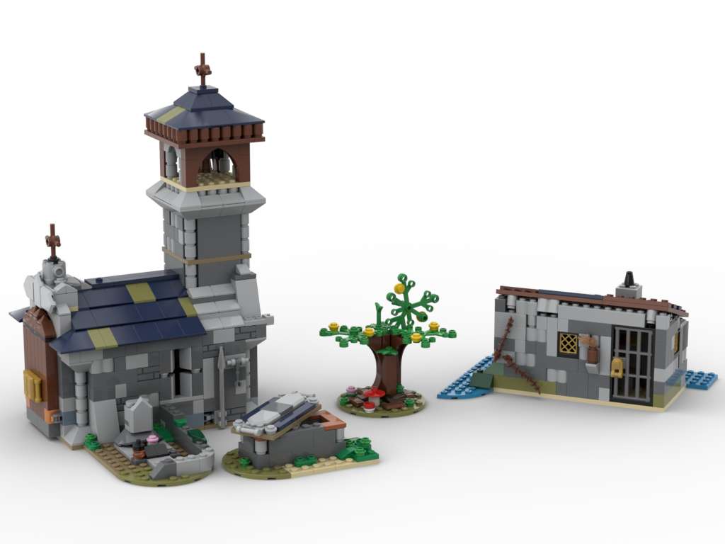 31120 Medieval Chapel (alternate build)