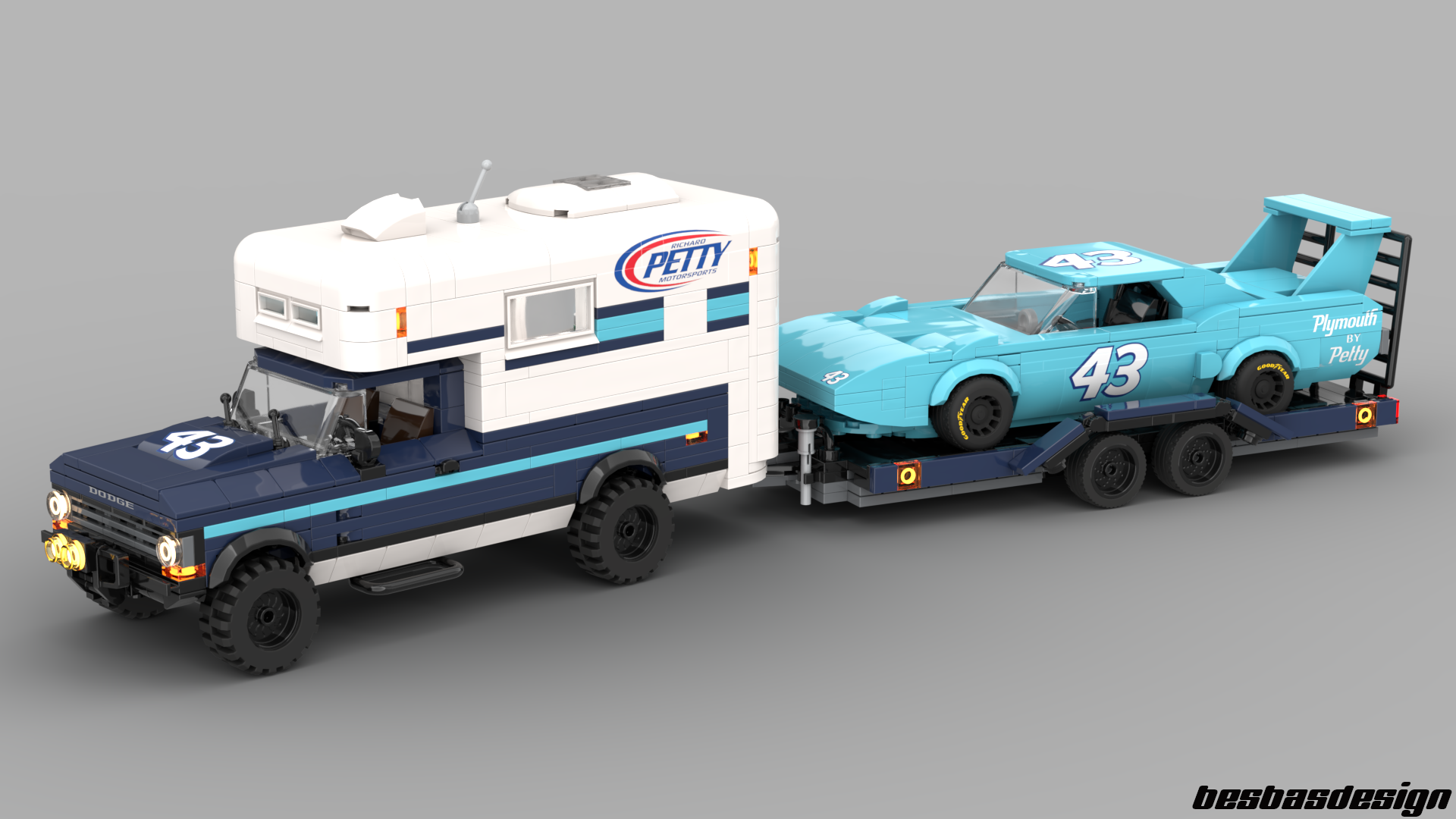 Raceteam Richard Petty (Dodge W100 &amp; Plymouth Superbird)