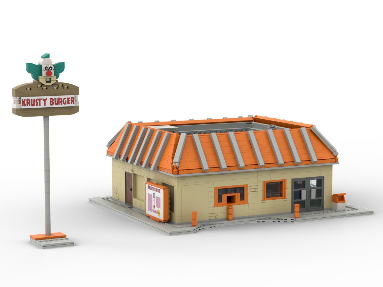 The Simpsons Krusty Burger