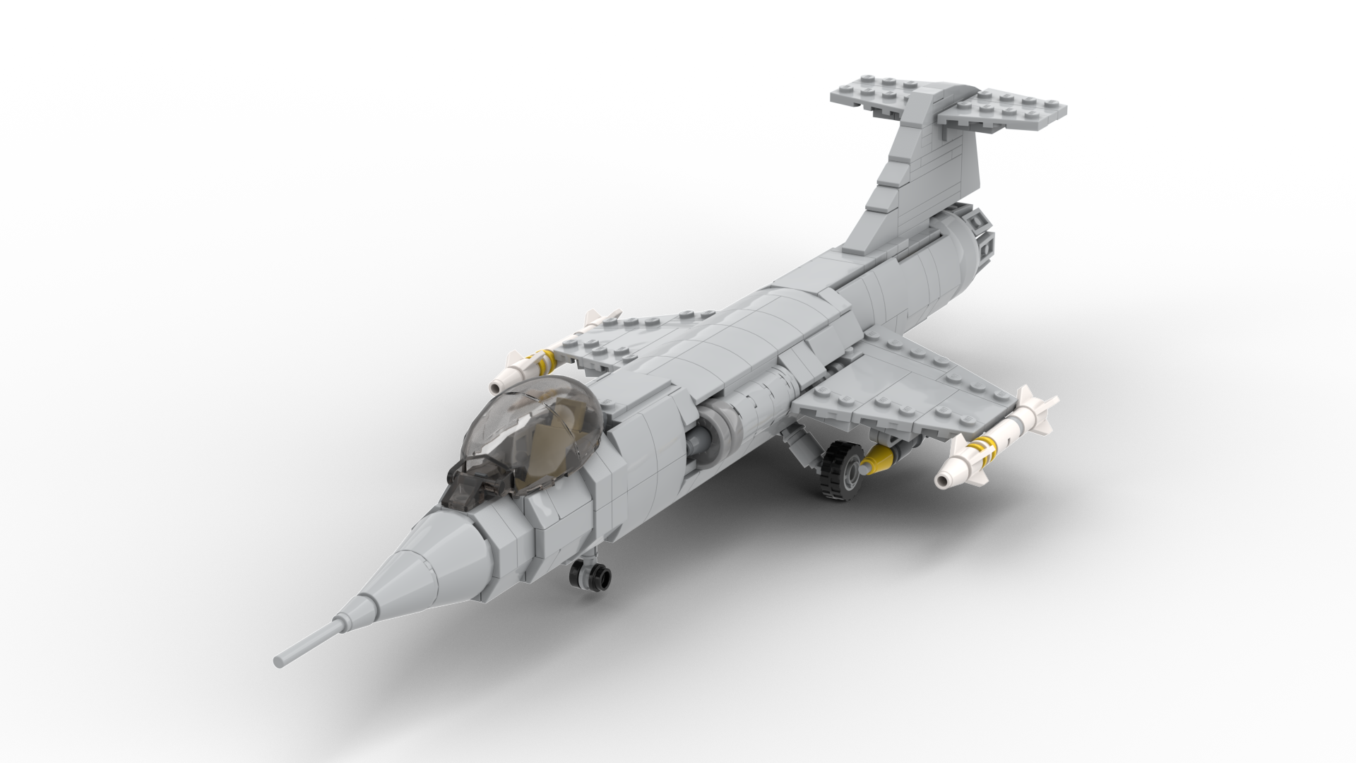 Lockheed F104 Starfigther (Minifig Scale 1:42)