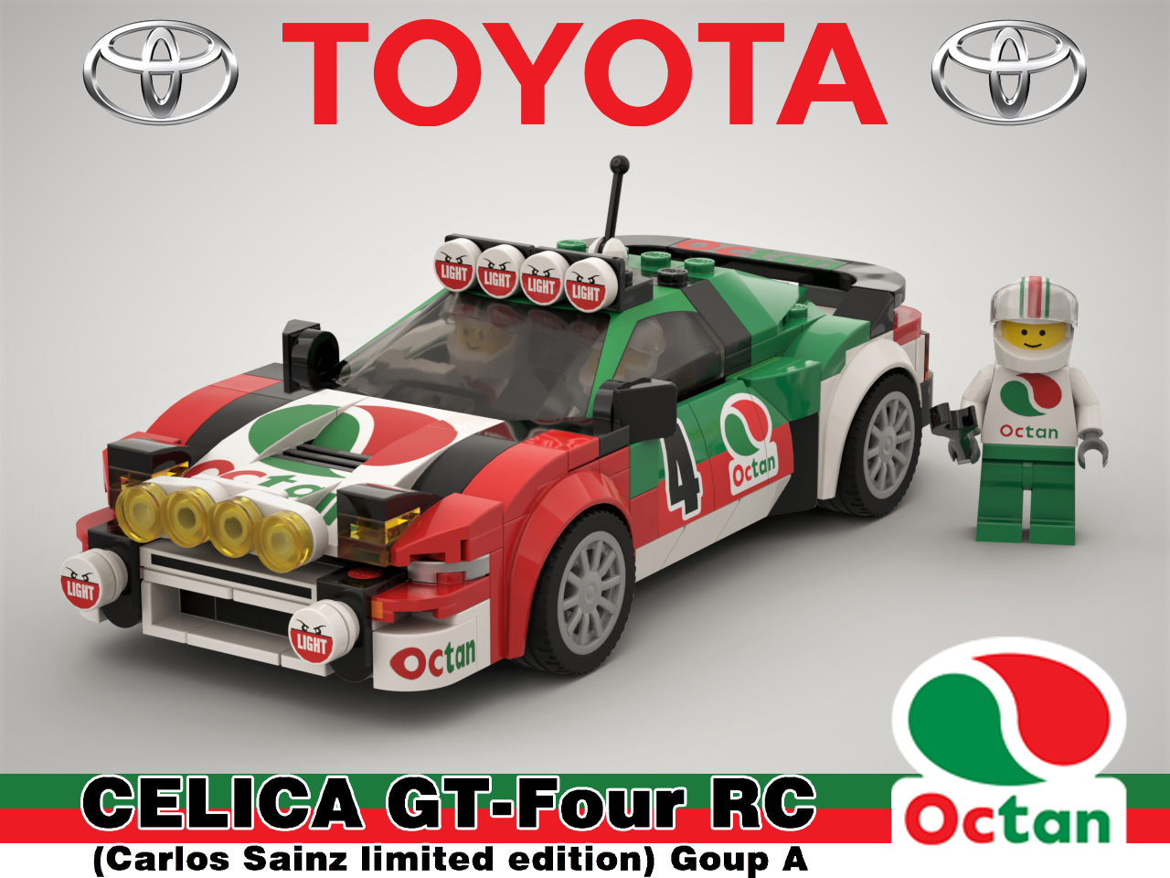 Toyota Celica GT-Four RC Turbo - Group A - Carlos Sainz limited edition