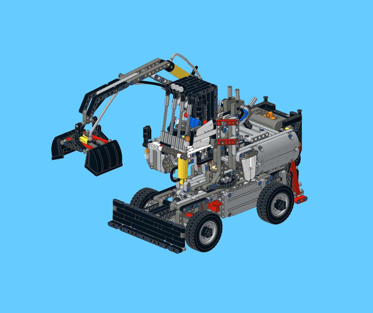 Excavator 42043 Arocs B-Model / Digger / Bagger Volvo