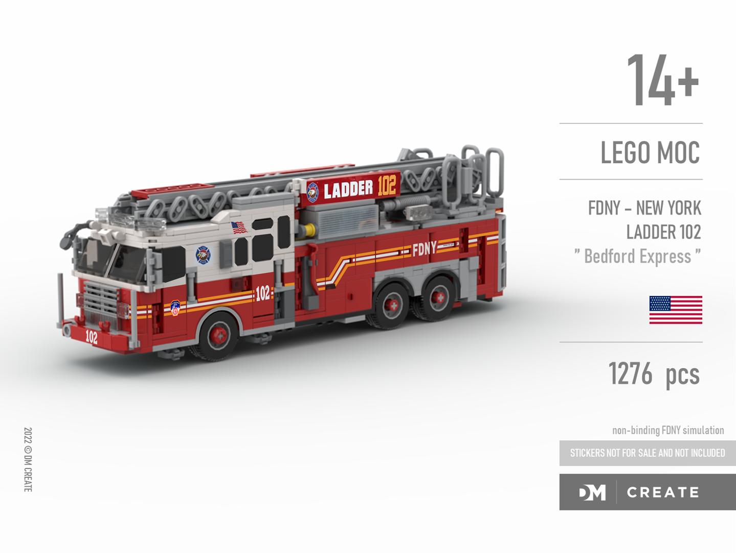 FDNY - New York - Ladder 102 Bedford Express