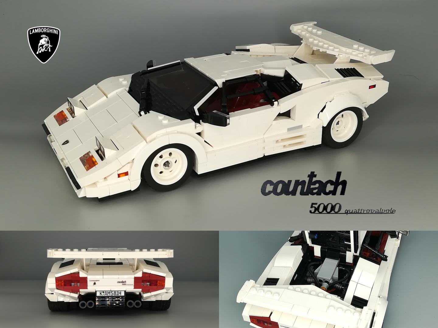 Lamborghini Countach LP5000S QV (redesigned)