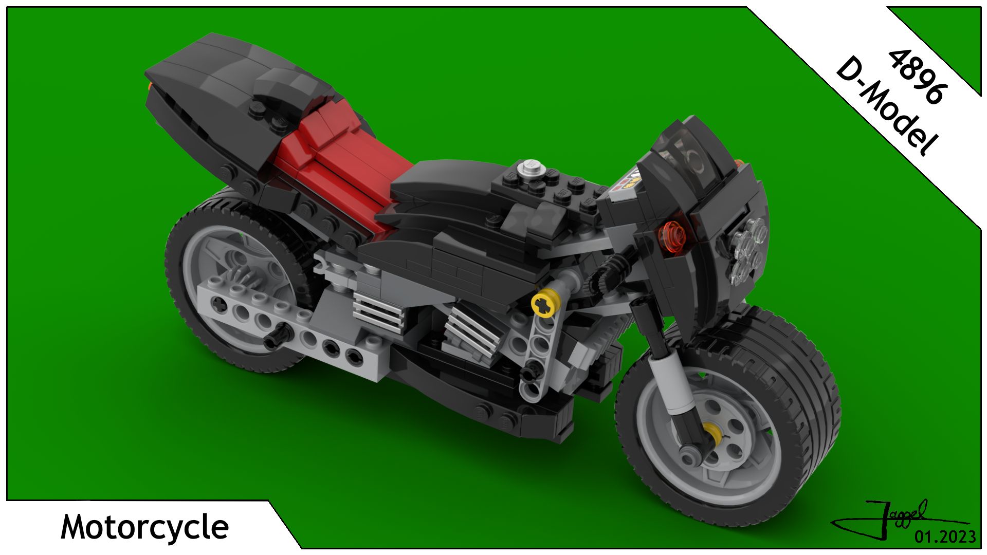 LEGO 4896 Motorcycle C-Model