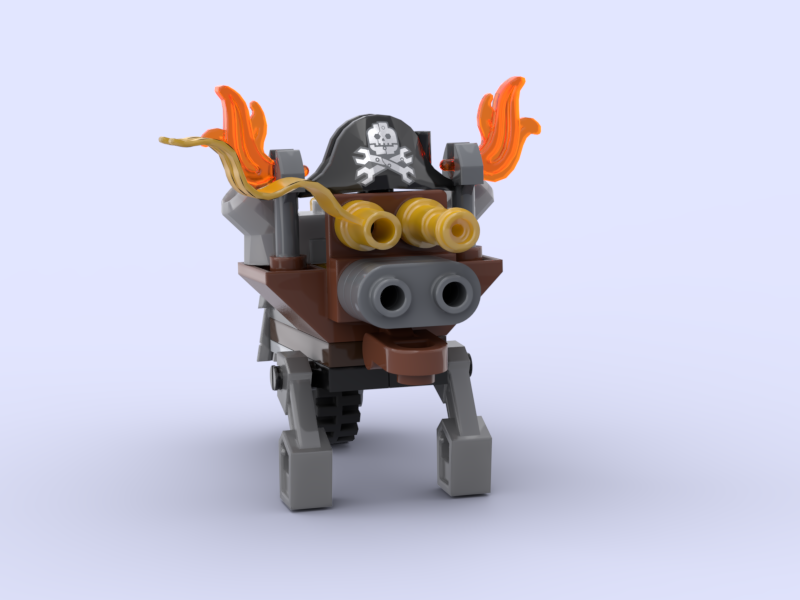 metal beard pig