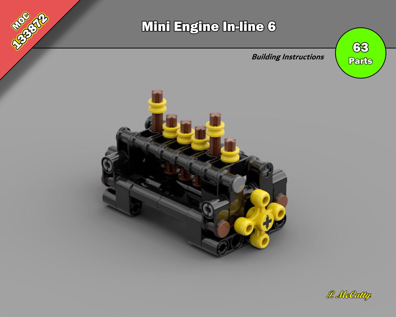 Mini Engine Inline 6