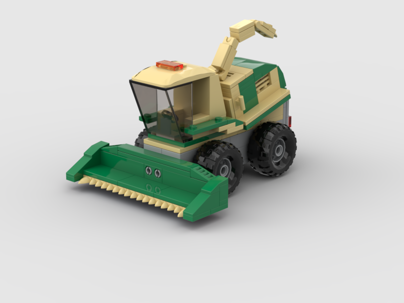 forage harvester inspired by Krone Big X
