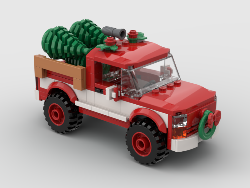 Christmas Truck MOC 76946