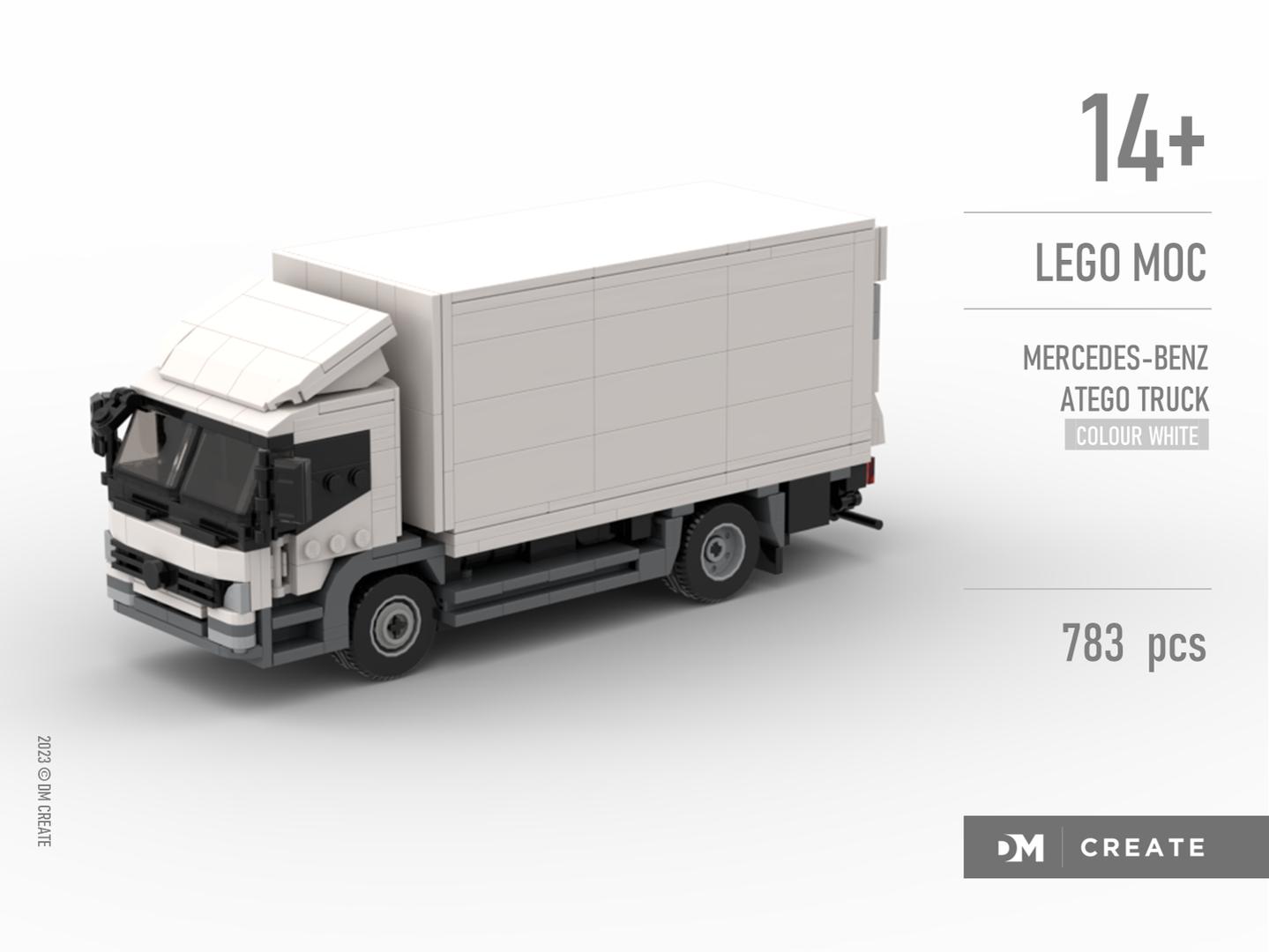 Mercedes-Benz Atego white truck