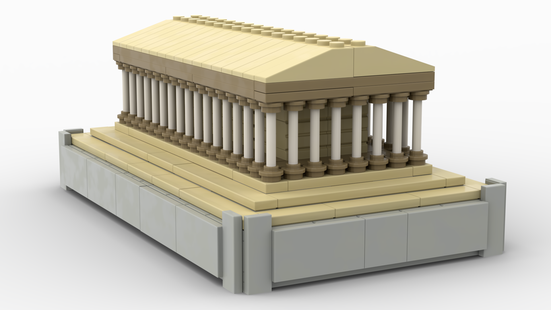 Micro-Scale Parthenon