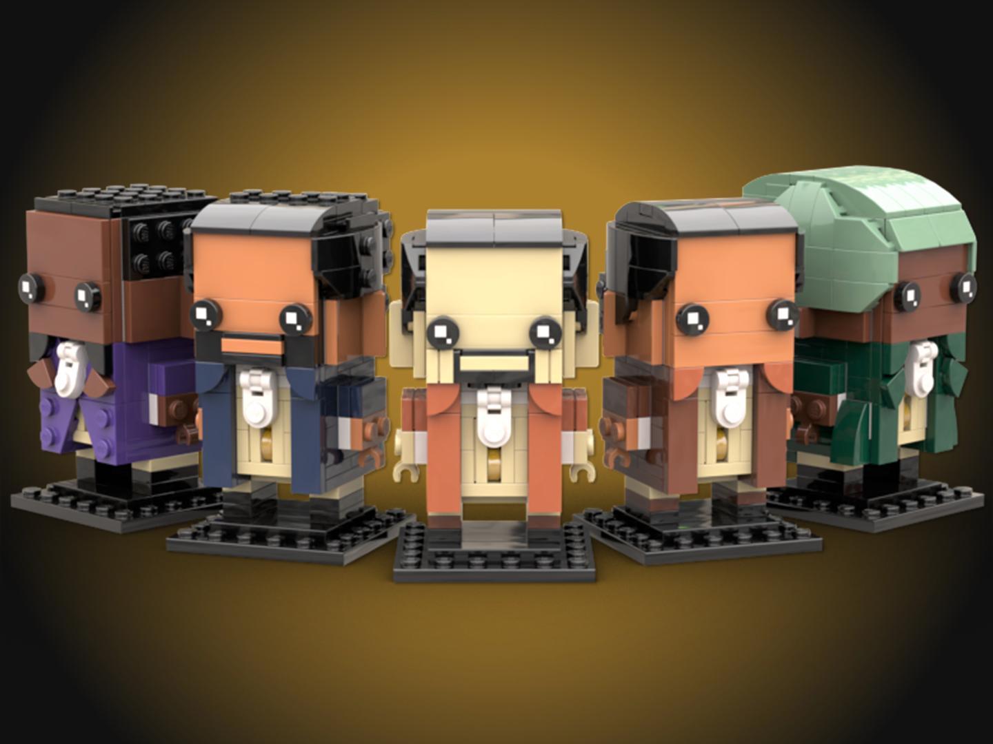 The Story of Tonight Brickheadz (From Hamilton)
