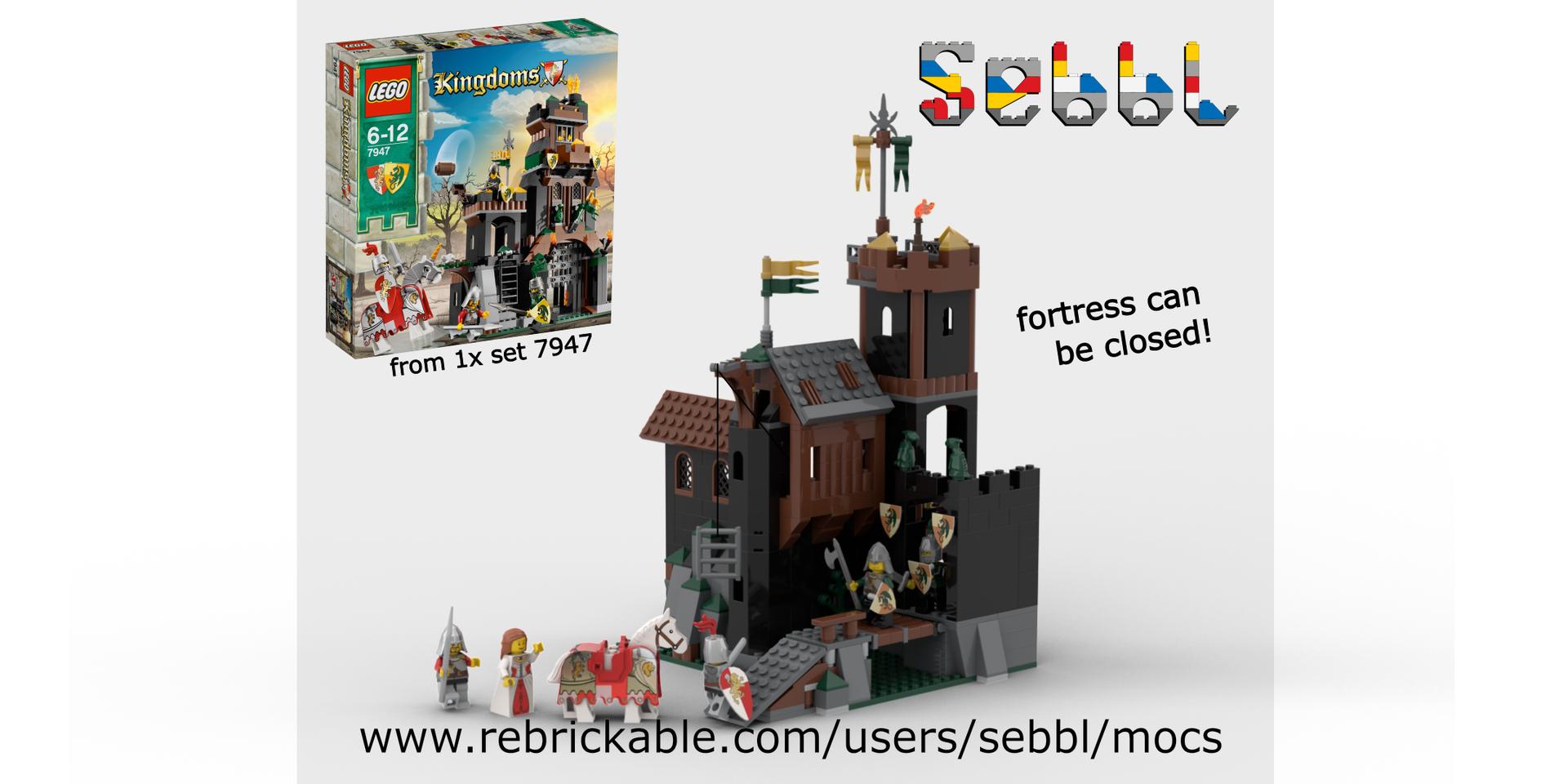 Dragon Knight's Swamp Fortress from 7947