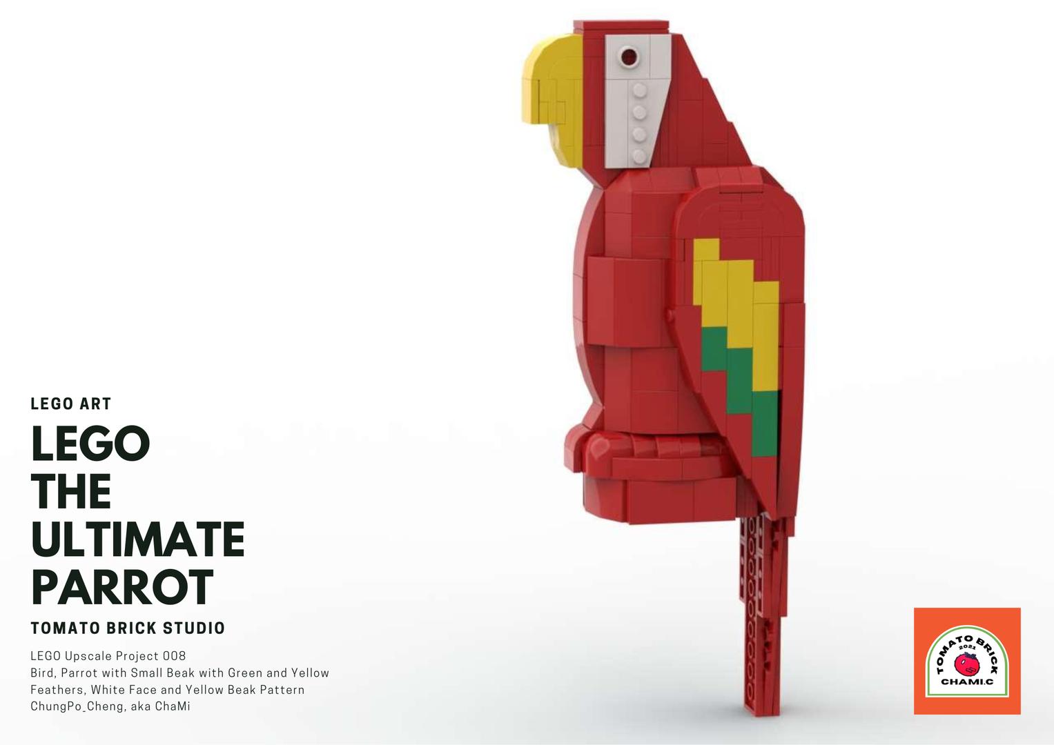 LEGO The Ultimate Parrot Upscaled
