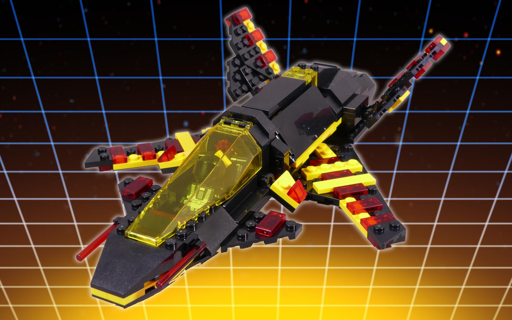 40580 Blacktron Dark Hornet - LEGO 40580 Alternate Build