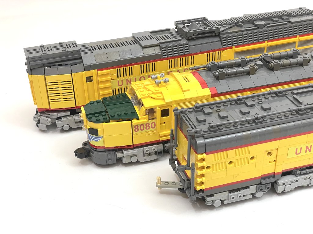 1:48 Union Pacific Coal Turbine Electric Locomotive 8080 (Power Functions)
