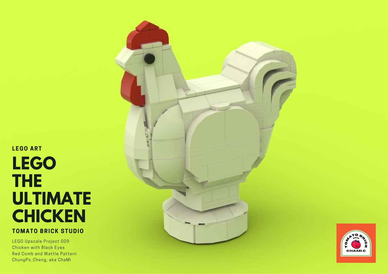 LEGO the Ultimate Chicken Upscaled