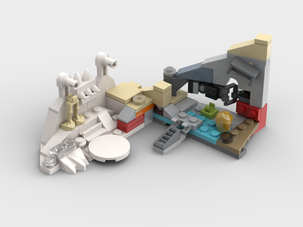 75340 Aliens - Mini Diorama