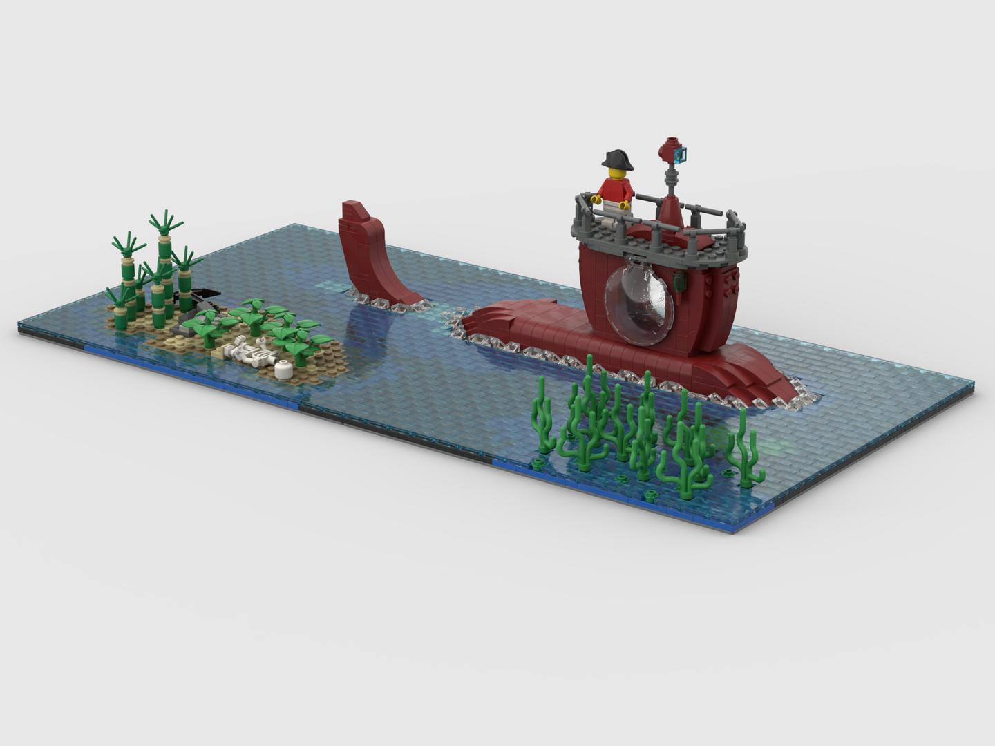 Ninjago City Submarine U-Boot