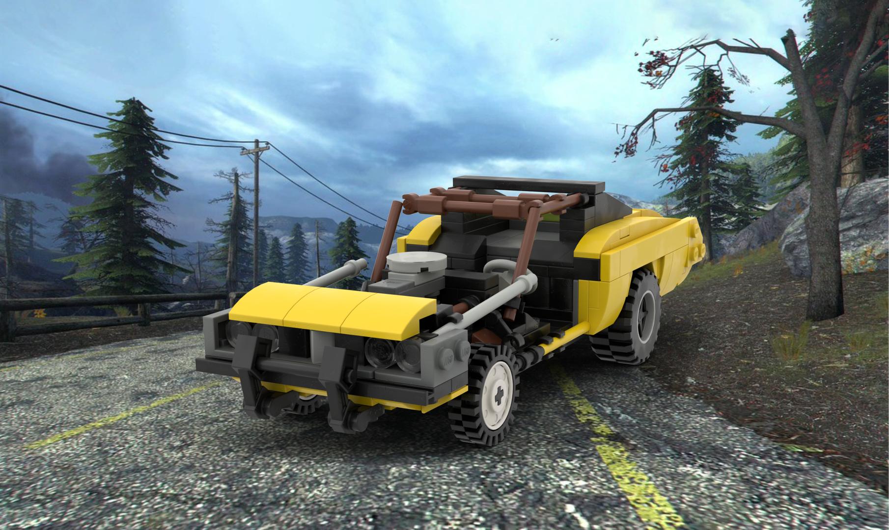Half-life 2 Episode 2 Jalopy muscle car