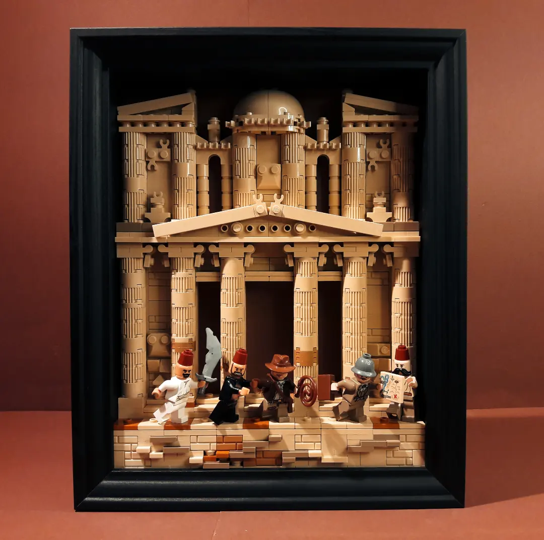 Petra Jordan and the Last Crusade in Frame