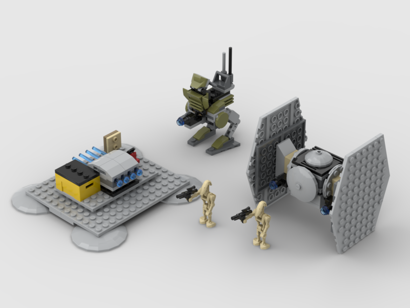 75151 TIE Fighter Alternate alternate build