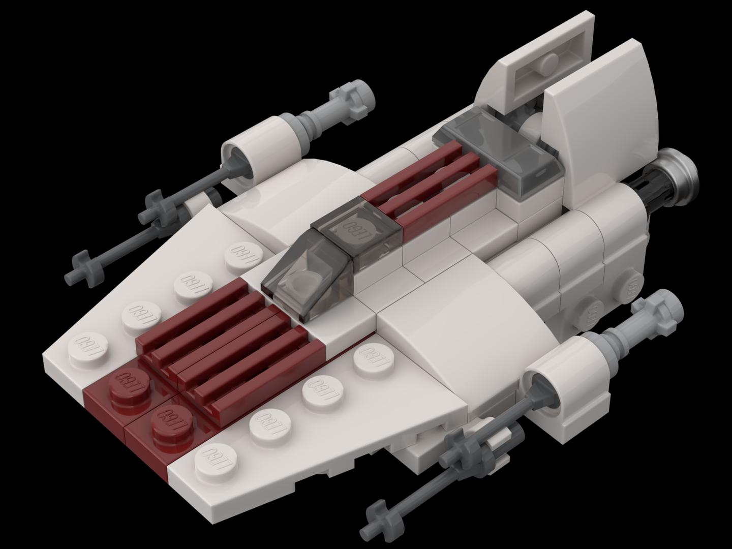 30654 A-Wing Starfighter alternate build