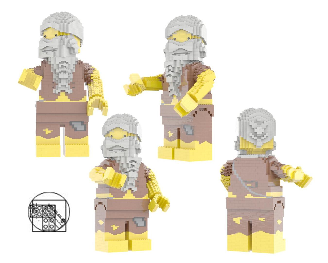 Maxi figure Pirate cast away