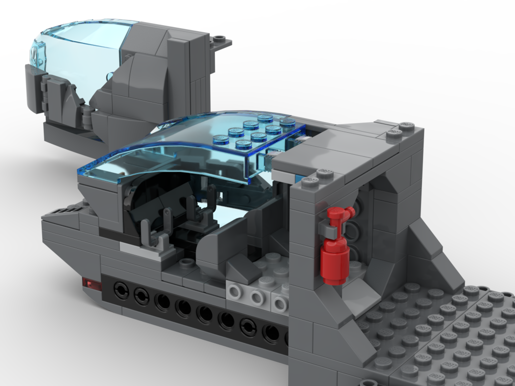 The Avengers Quinjet Cockpit MOD