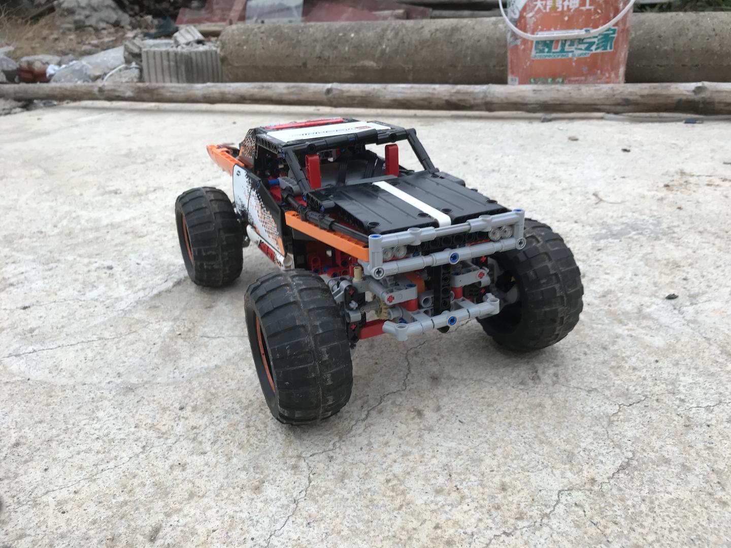 Lego Technic 9398 functional crawler alternative B model