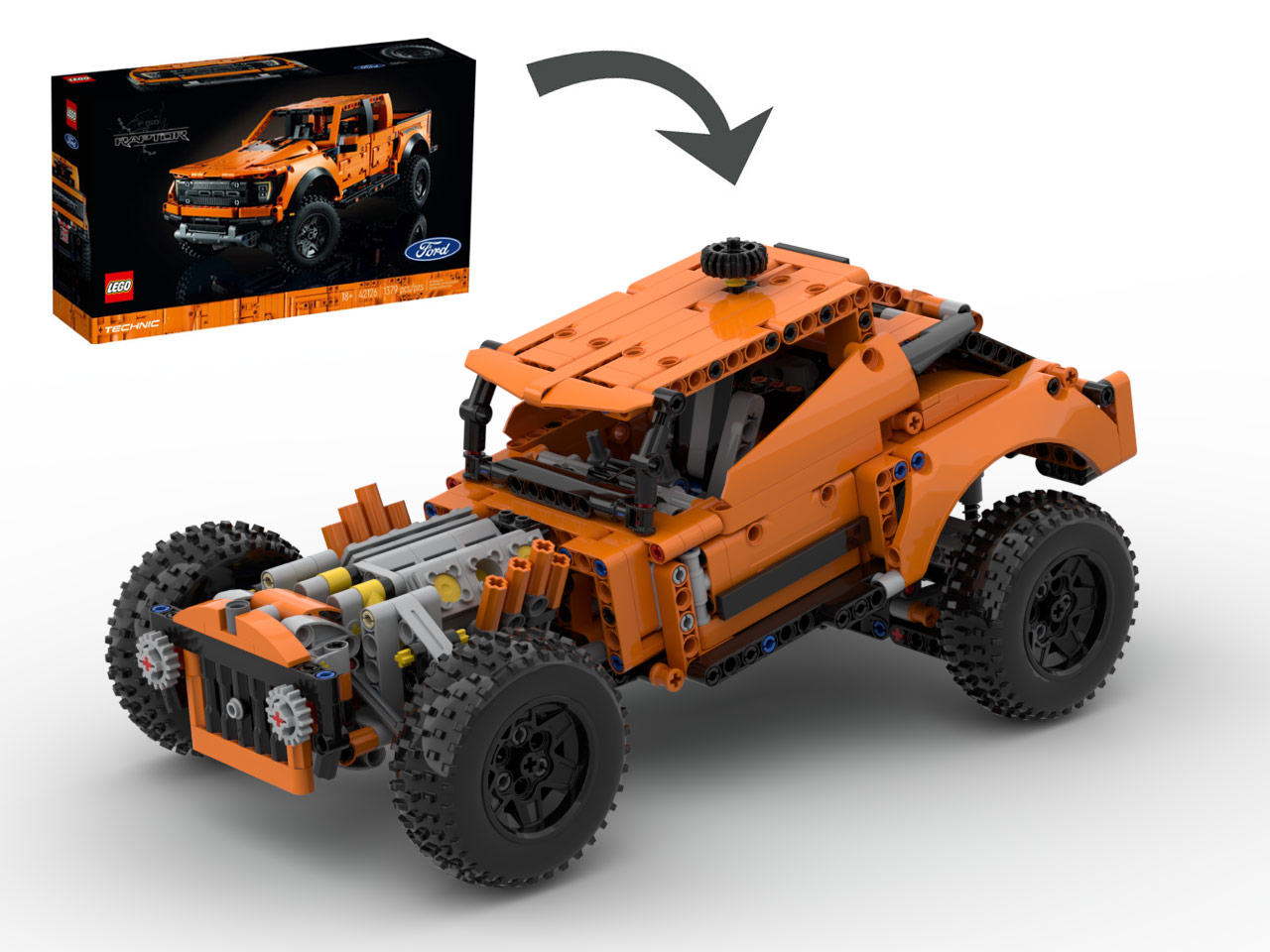 42126 model B - “Backfire” Hot Rod