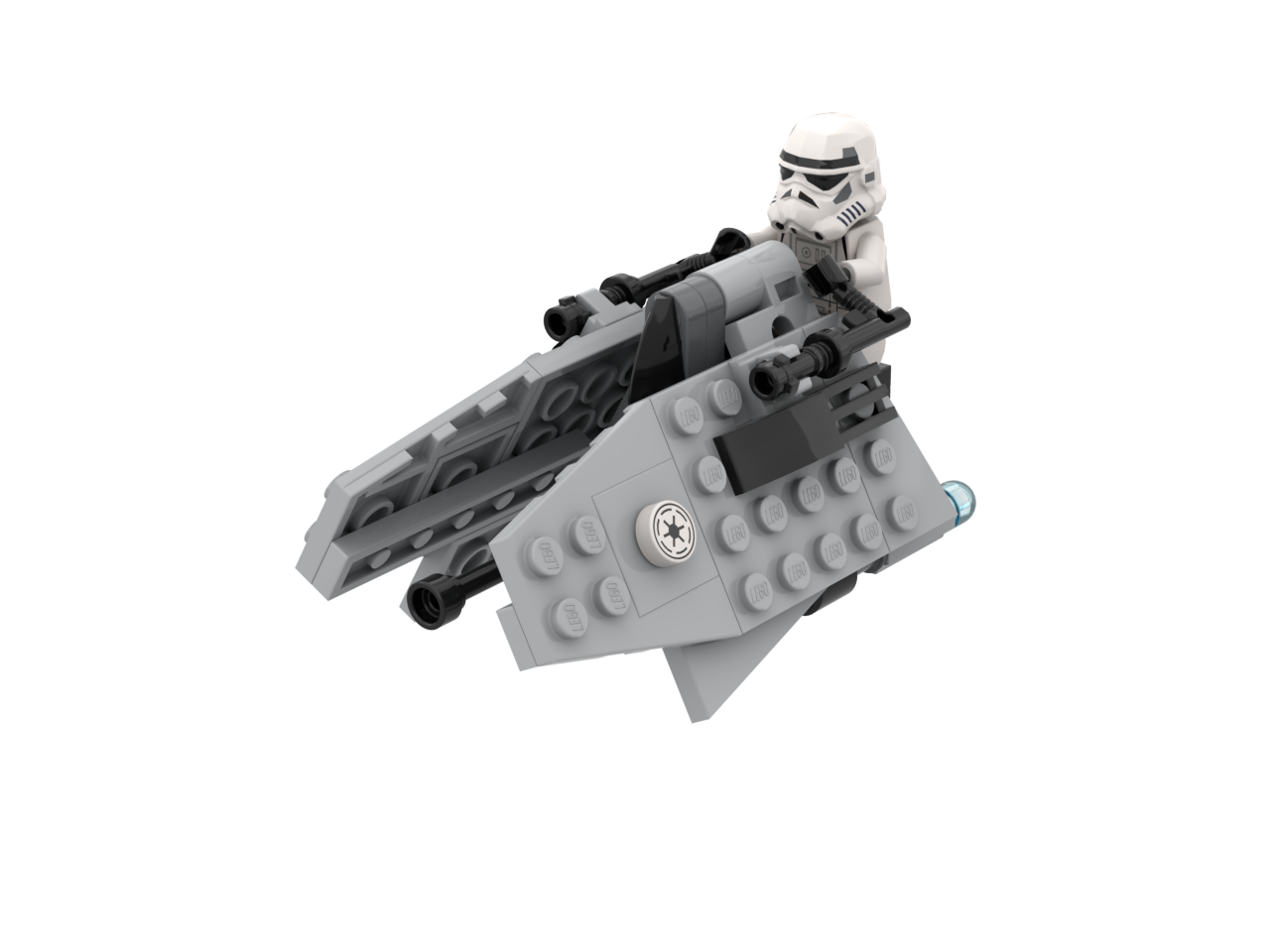 75207 Mobile gun alternate build
