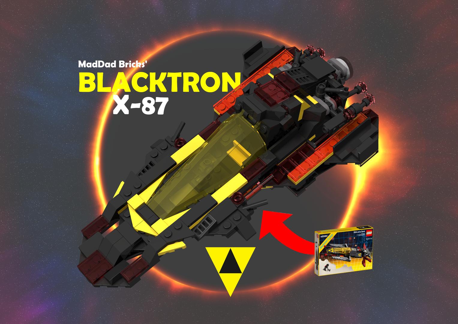 Blacktron X-87 | 40580 alt-build
