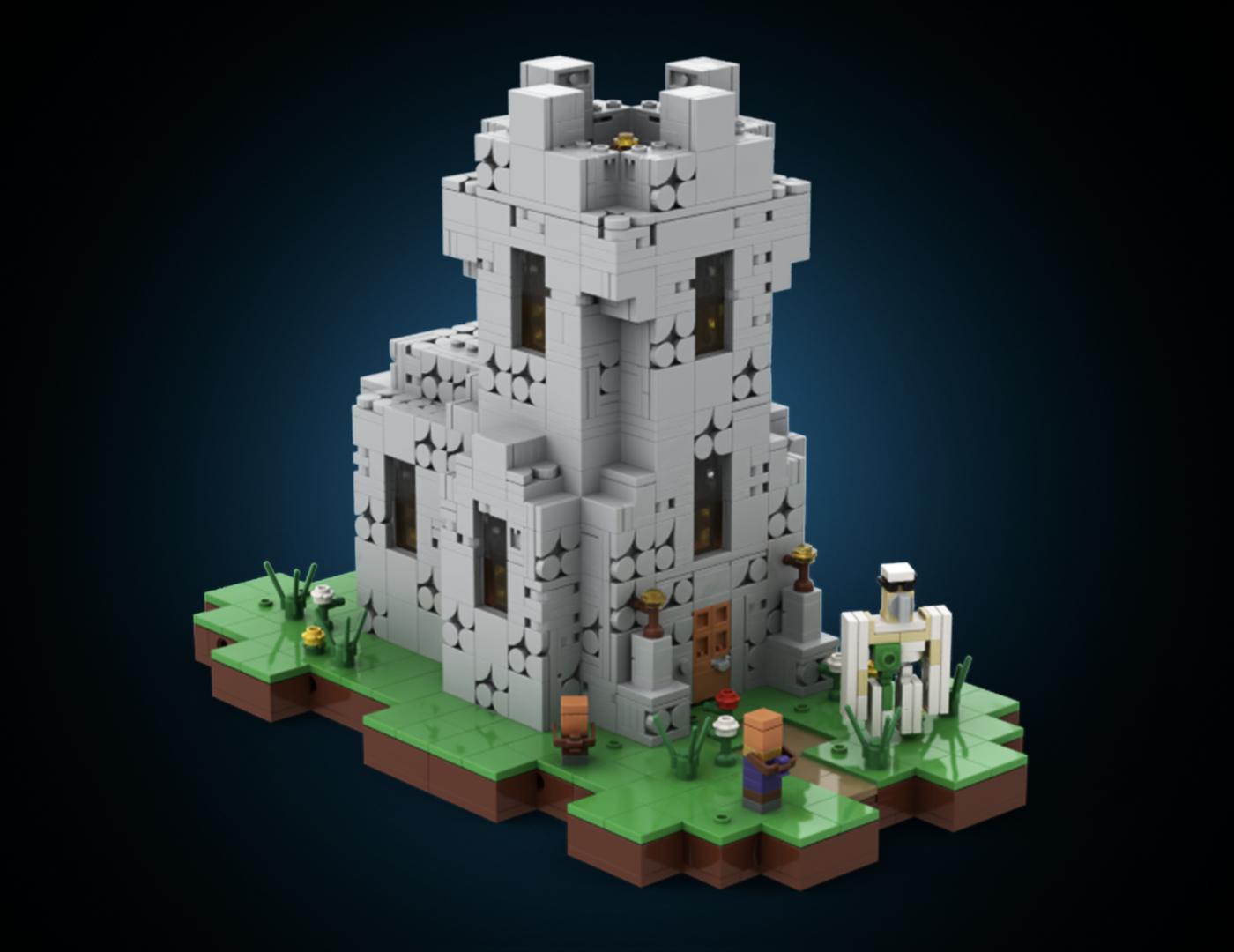 Block Accurate Village Temple (modular)