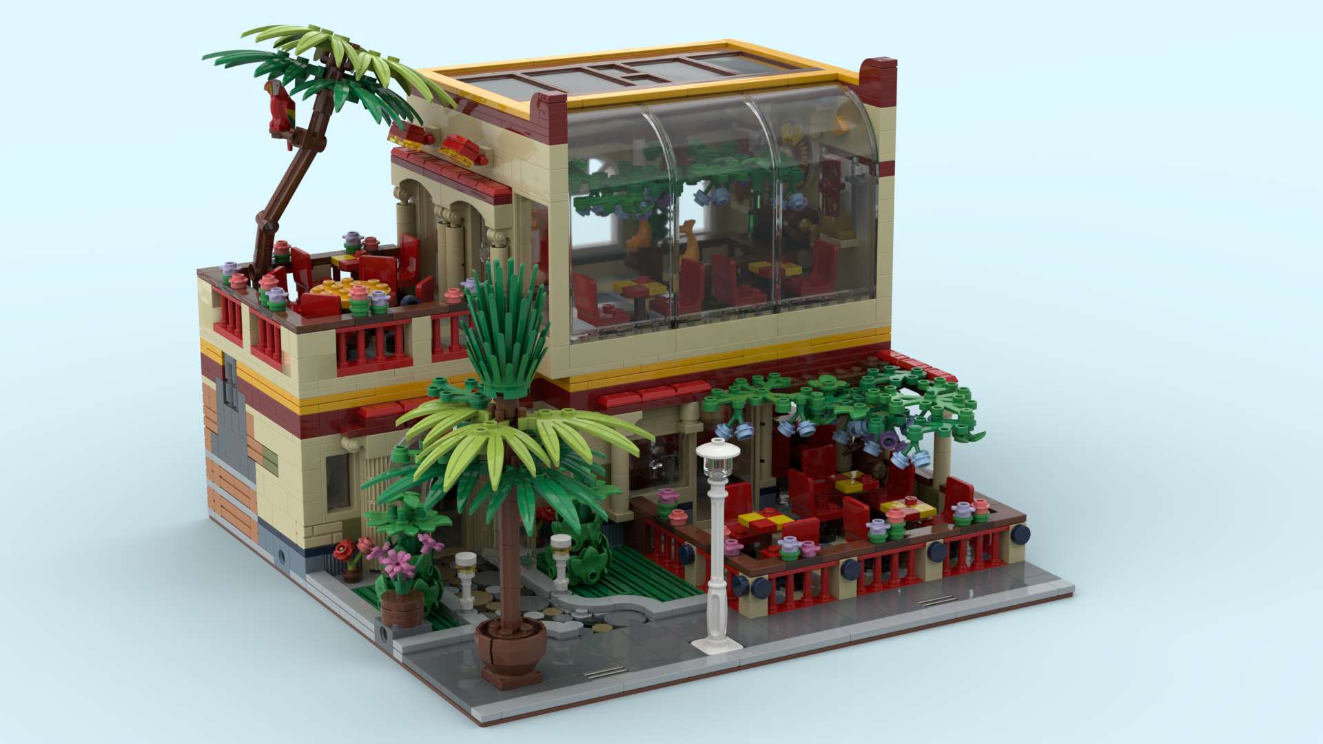 Modular Breezway cafe