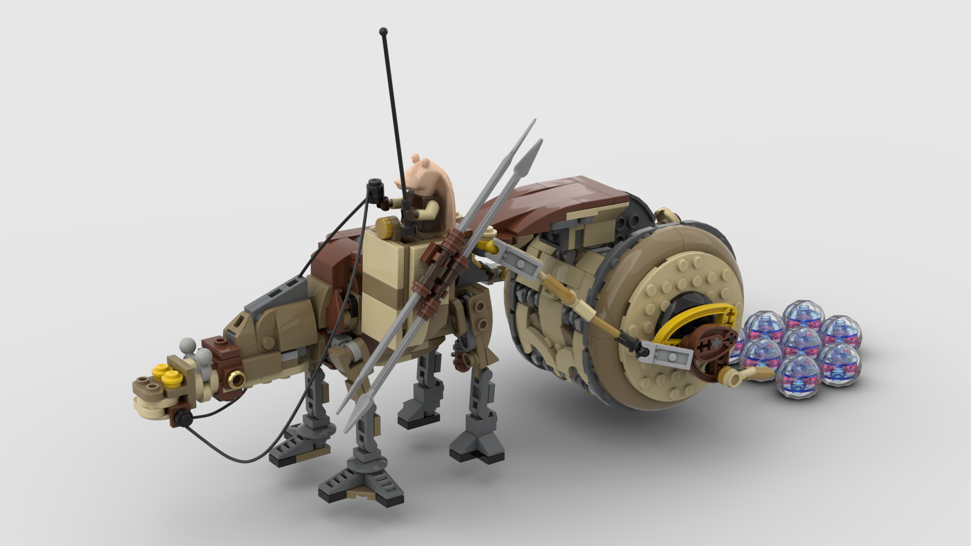 Gungan Grand Army Booma Wagon with Falumpaset