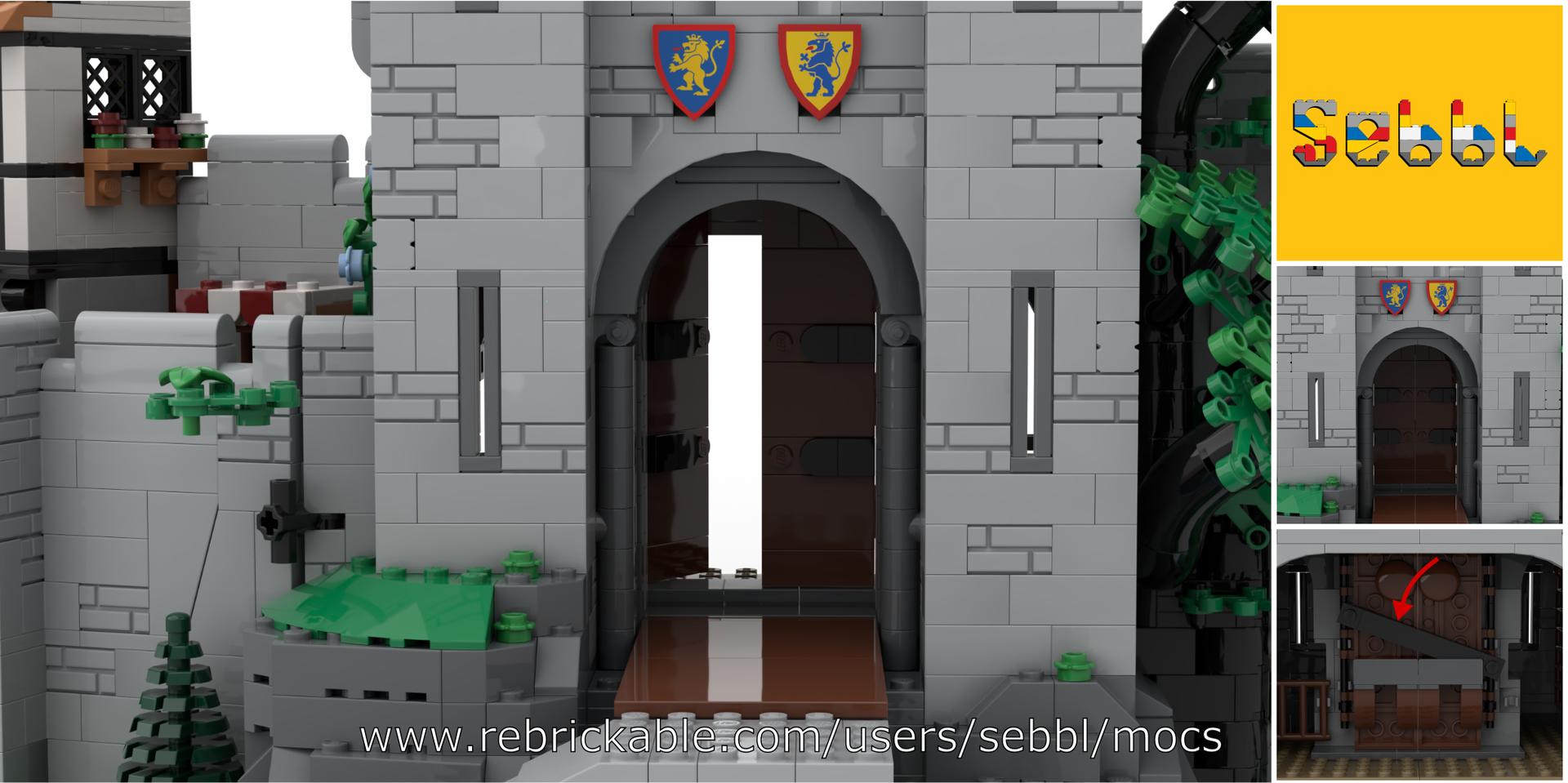 Custom Castle Doors for 10305