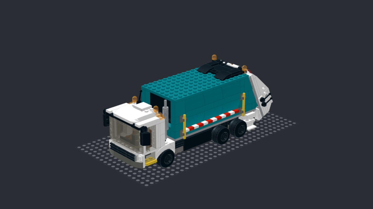 60386 Recycling Truck 8-Wide Conversion