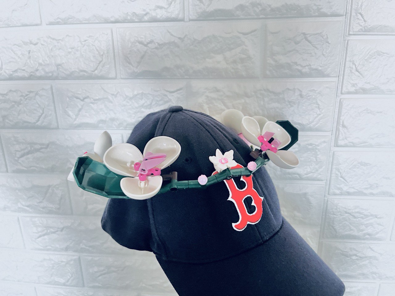 Flower Crown(Wreath) using 10311 Orchid alternate build