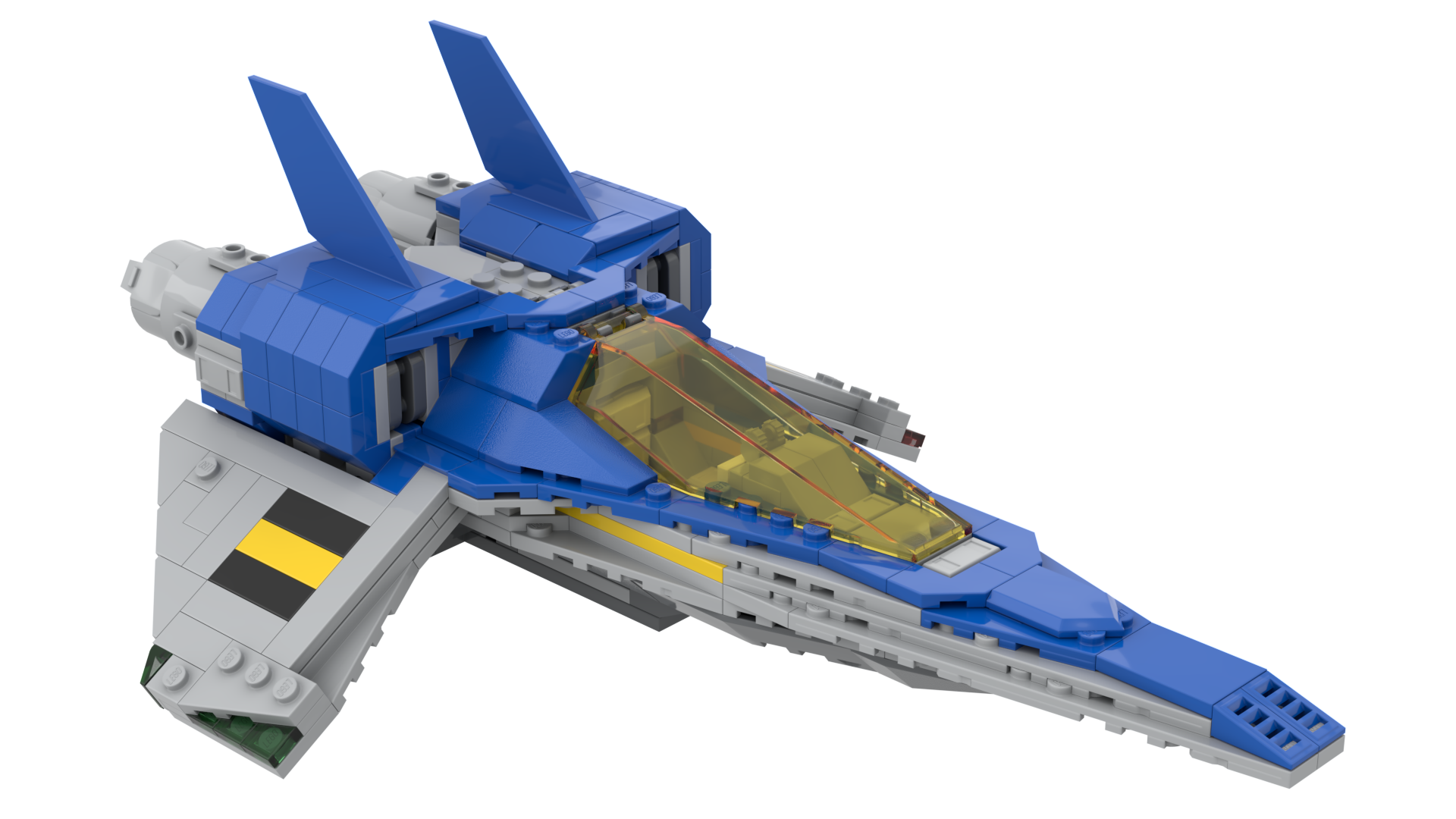 Galaxy Enforcer (Classic Space version of 76832)