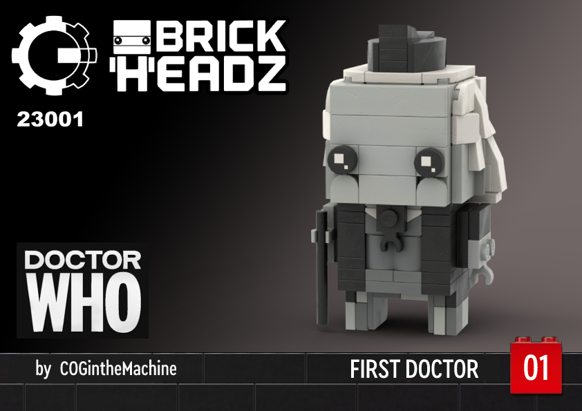 BrickHeadz First Doctor (William Hartnell)