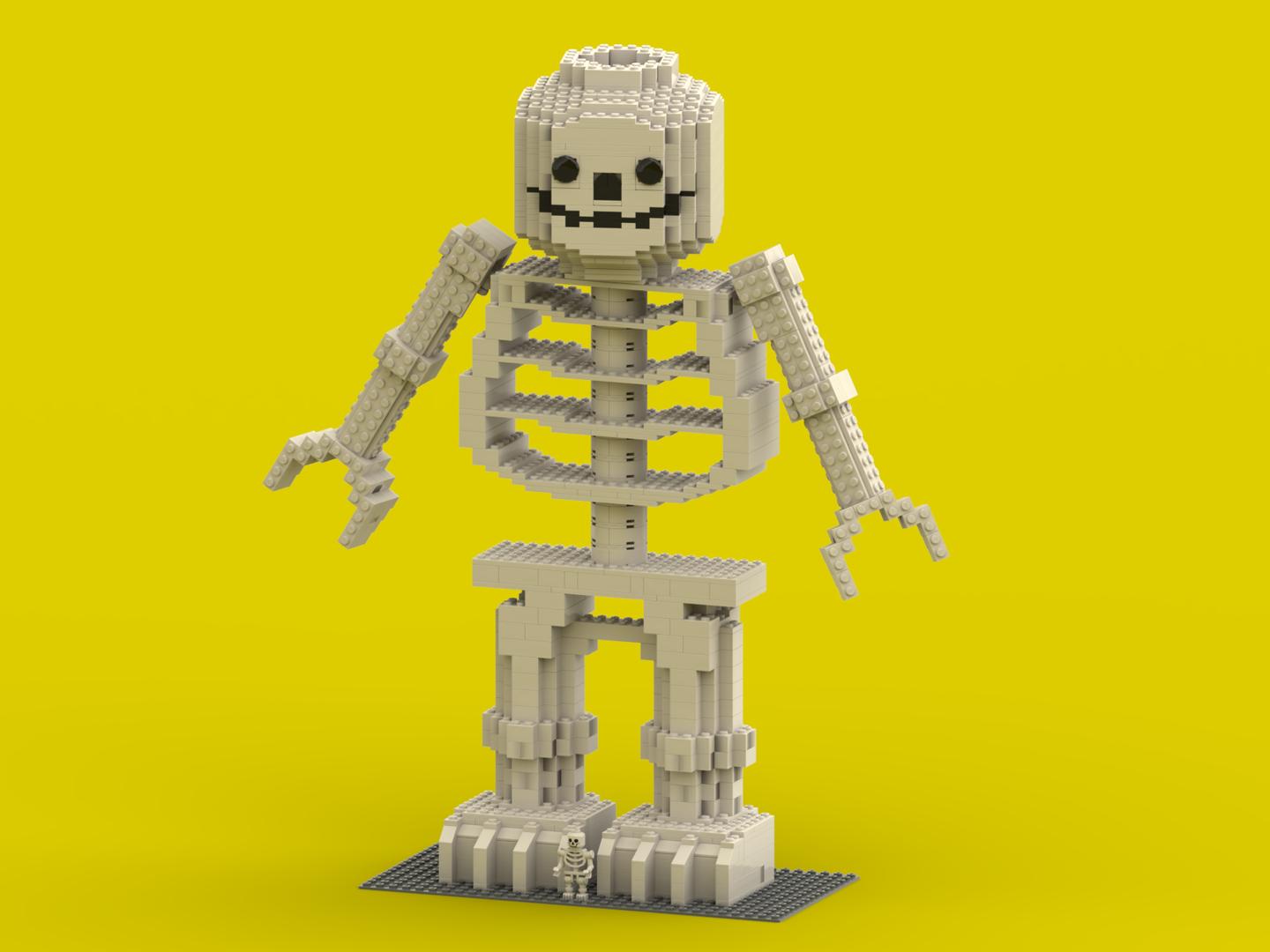 Big Sculpture Skeleton II (Modern)