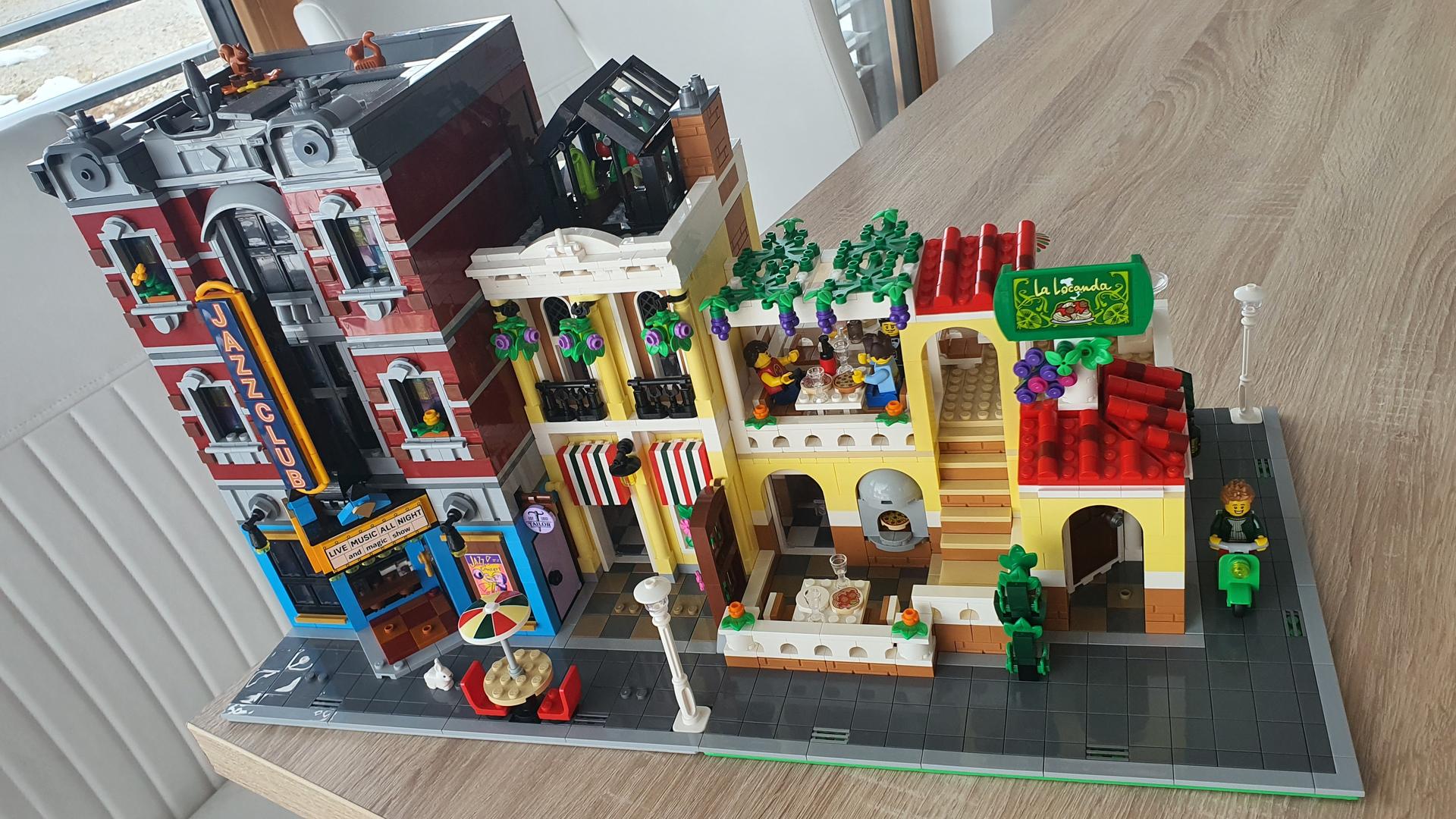 La Locanda Jazz club pizzeria extension - Instructions