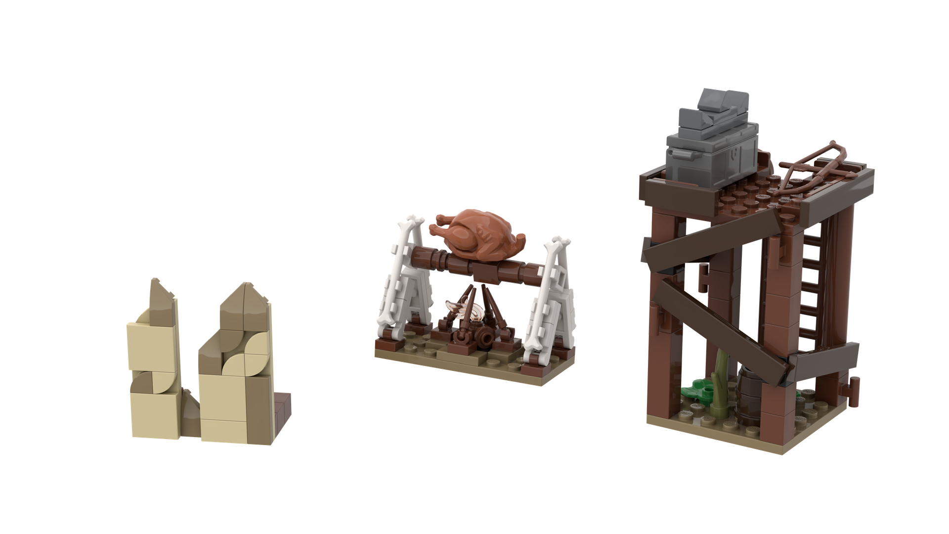 Bokoblin Encampment from Zelda Breath of the Wild