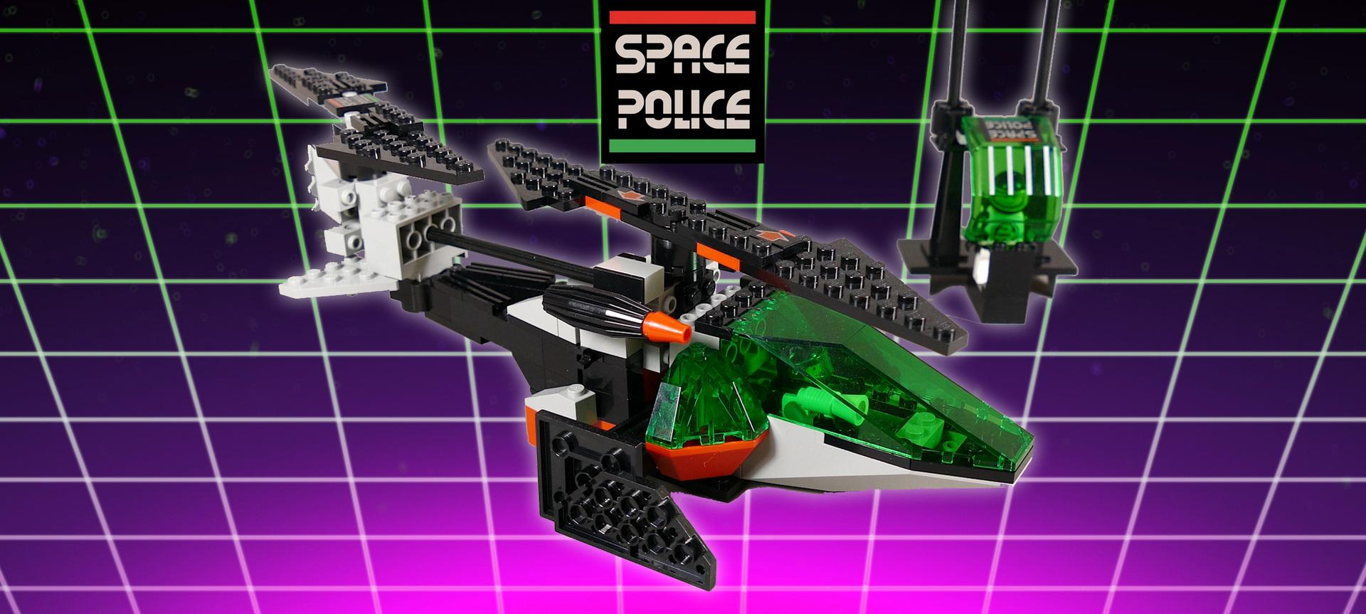 6897 Hunter Chopper - LEGO Space Police 2 6877 Alternate Build