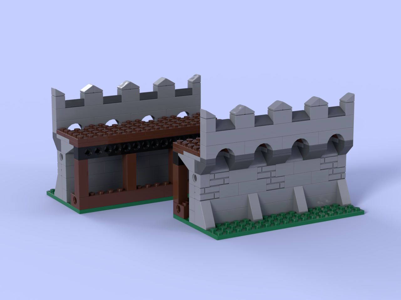 Chess Castle walls X2