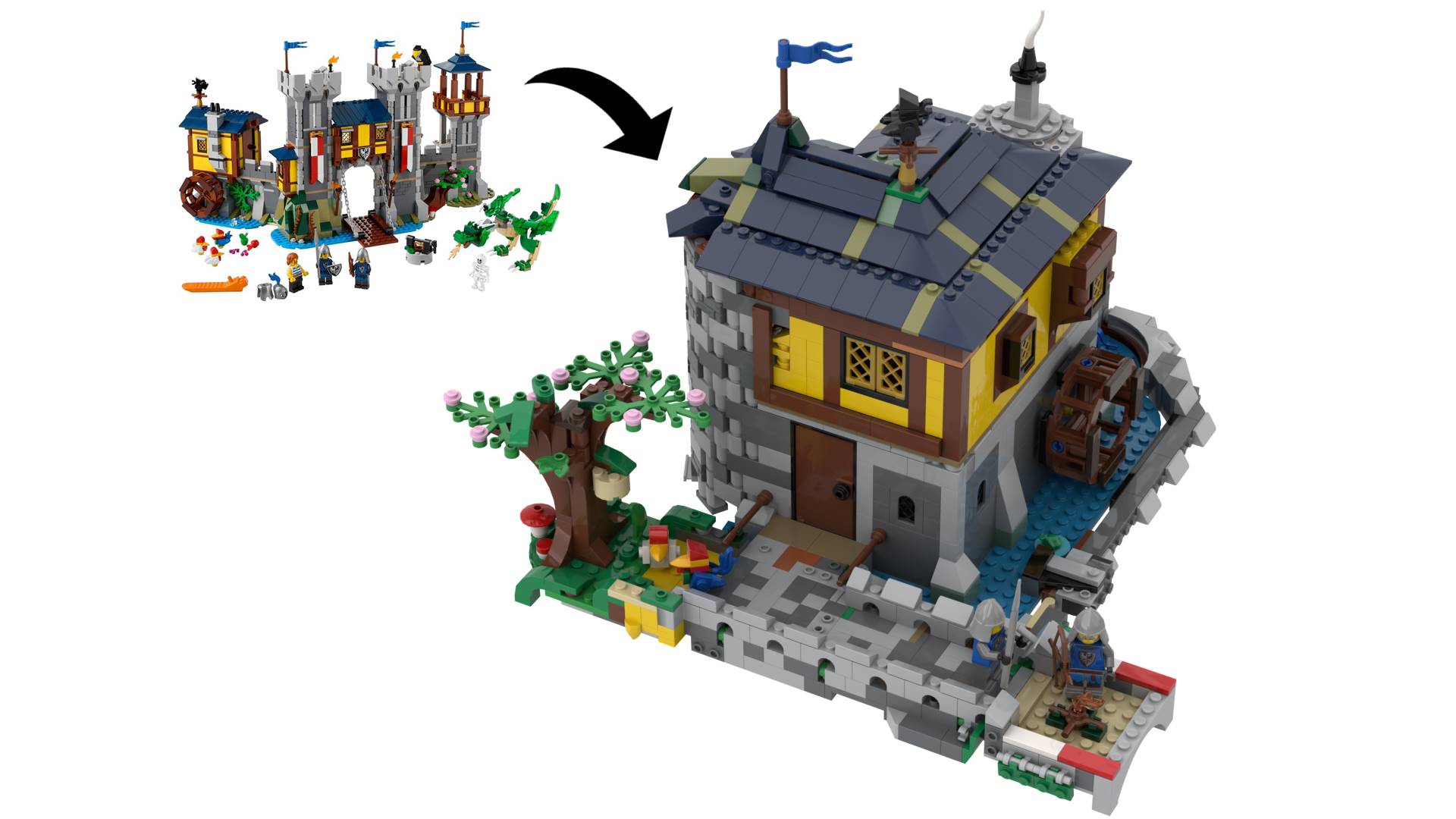 31120 Alternate Build: Medieval House