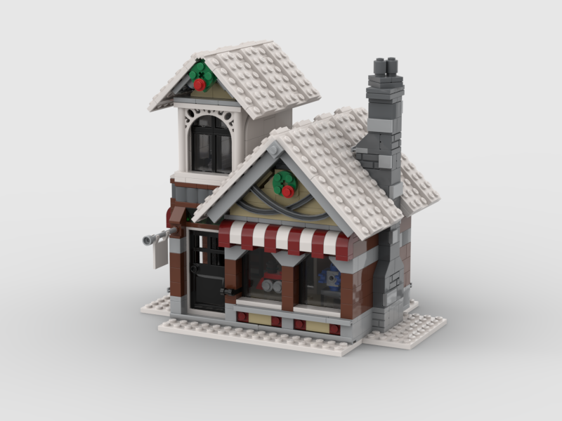 10199 Winter Village Toy Store Modular Building Moc