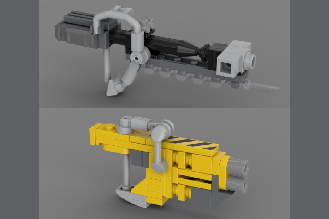 Avatar AMP suit gun GAU90 &amp; Bushboss FD11